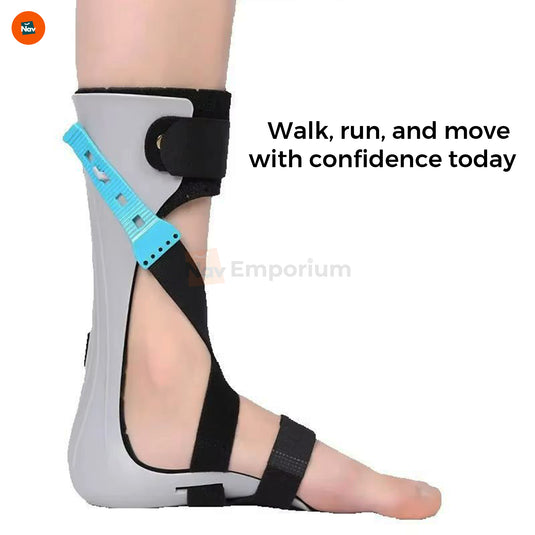Ankle support brace close-up 
