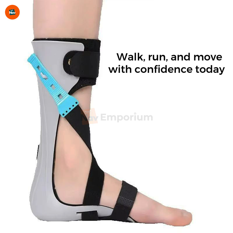 Ankle support brace close-up 