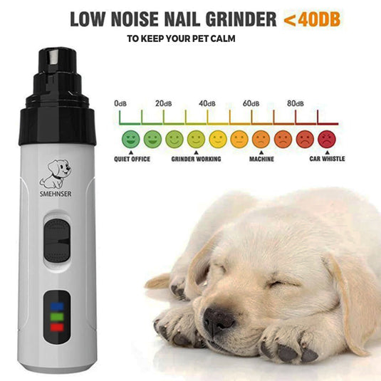 Portable dog nail grinder
