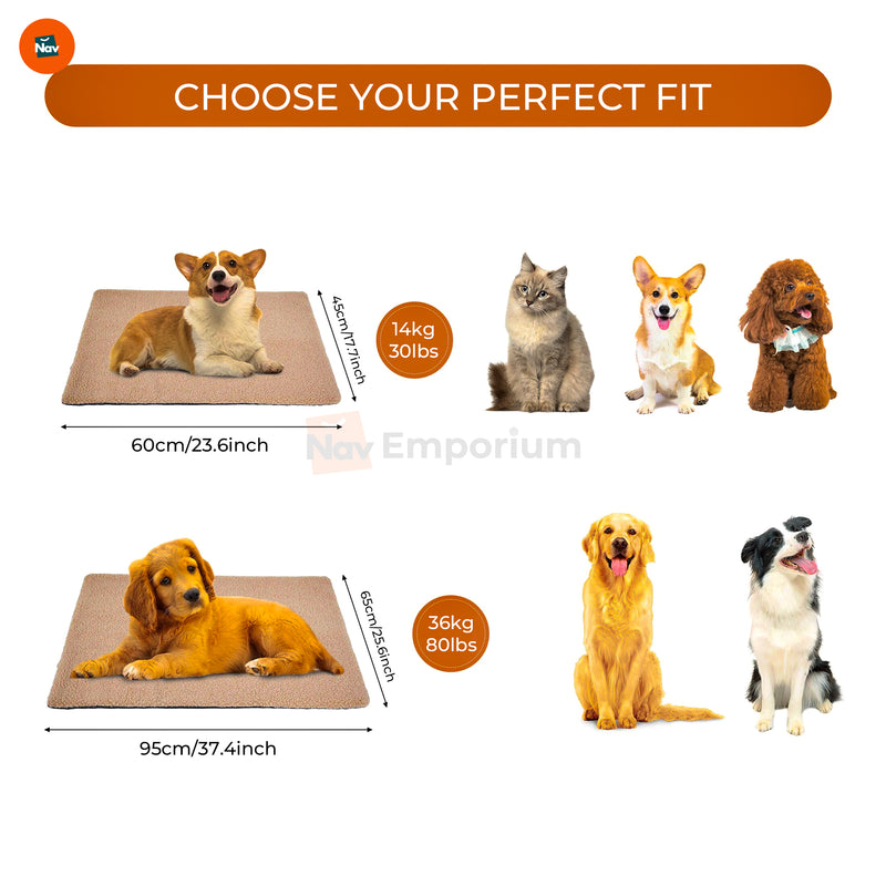 Portable pet warming pad