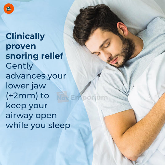 Effective snoring relief mouthpiece 