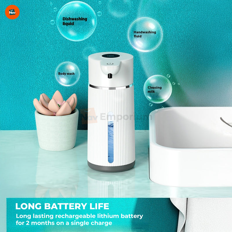 Sleek bathroom soap dispenser 
