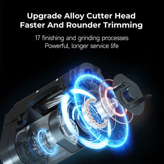 Rechargeable electric nail clipper design