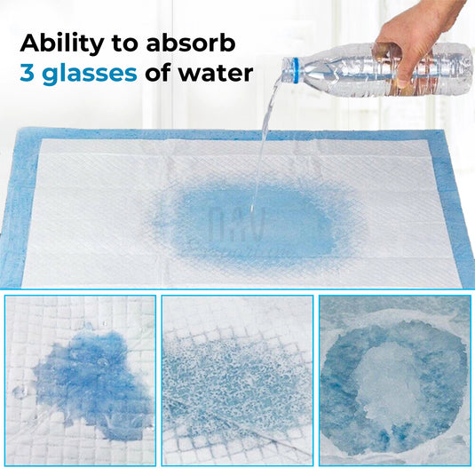 Quick-dry dog training pad