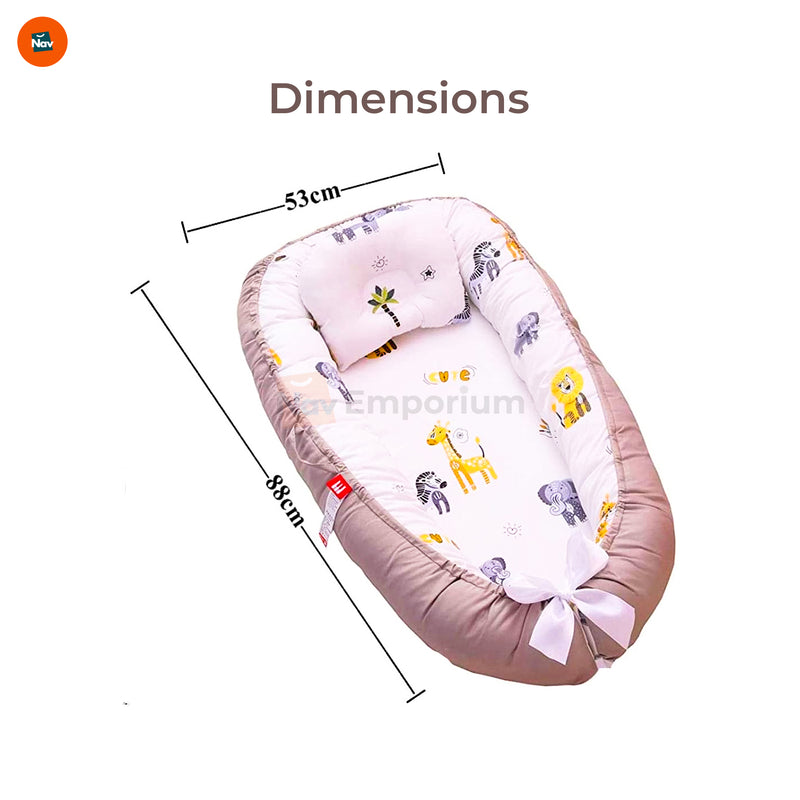 BionicCot Baby Sleep Lounge side view -2