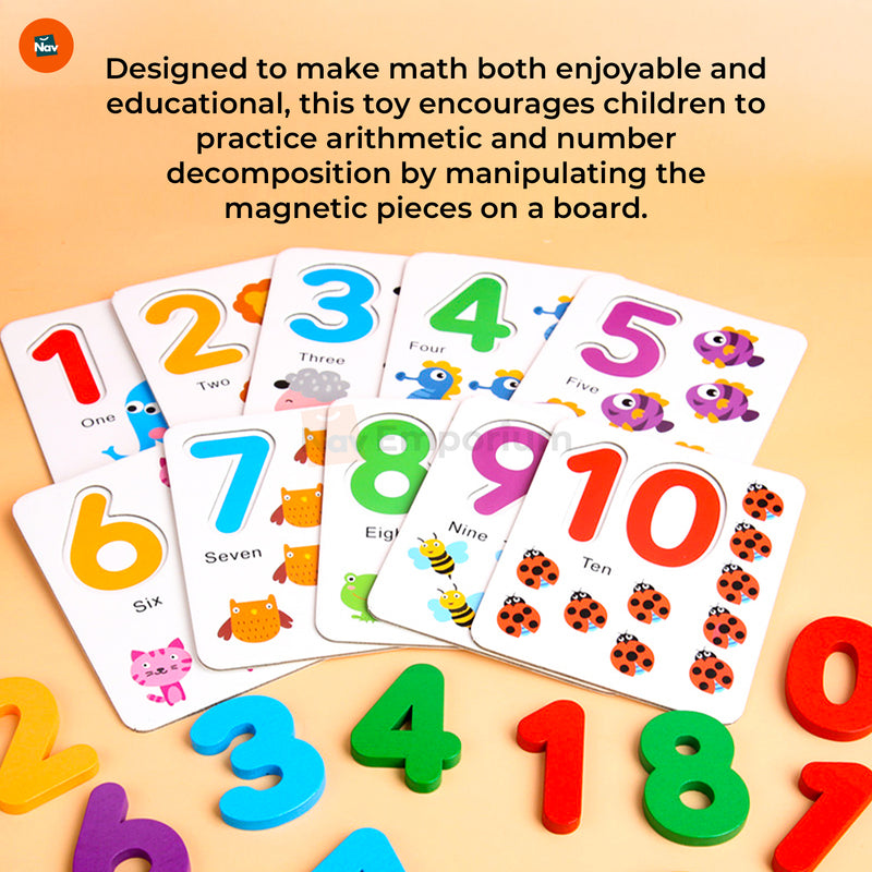 Preschool math learning toy 