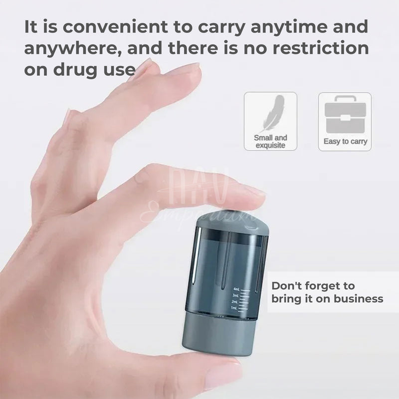 Hair growth oil dispenser