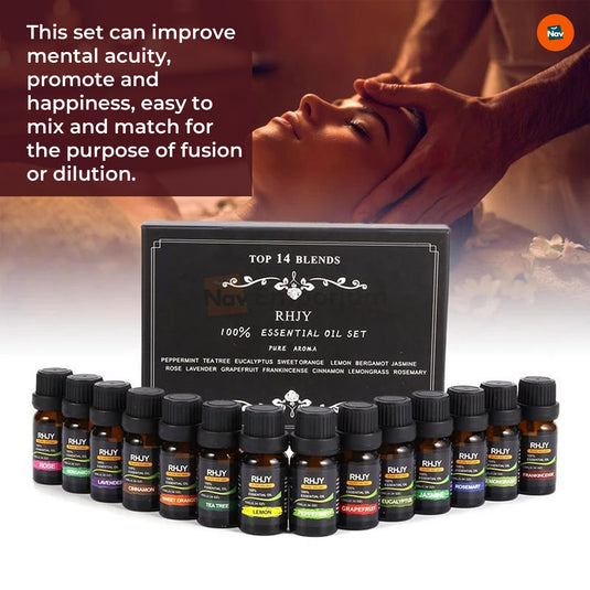 Premium essential oil bottles 