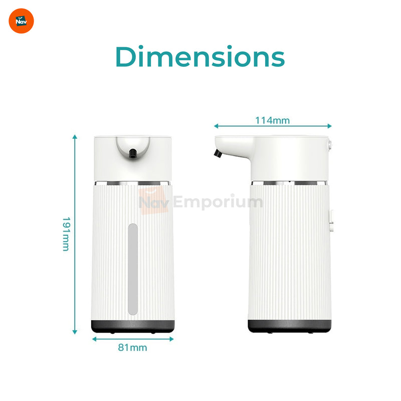 Rechargeable touchless soap dispenser 
