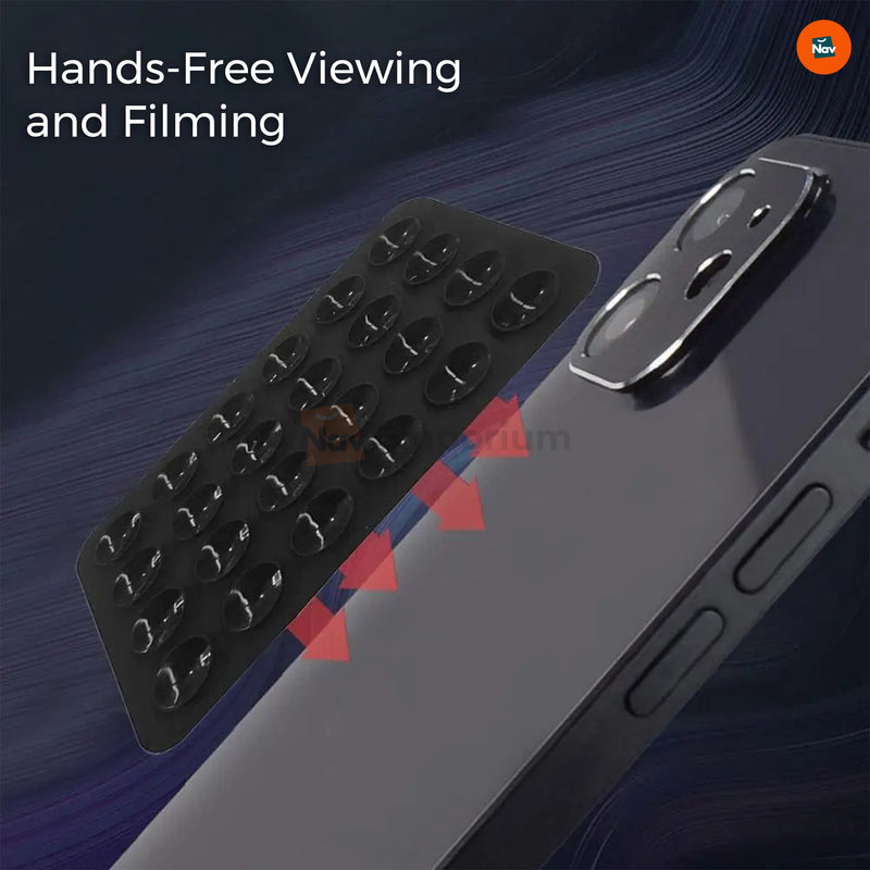 GripHold Silicone Mount with Android phone 