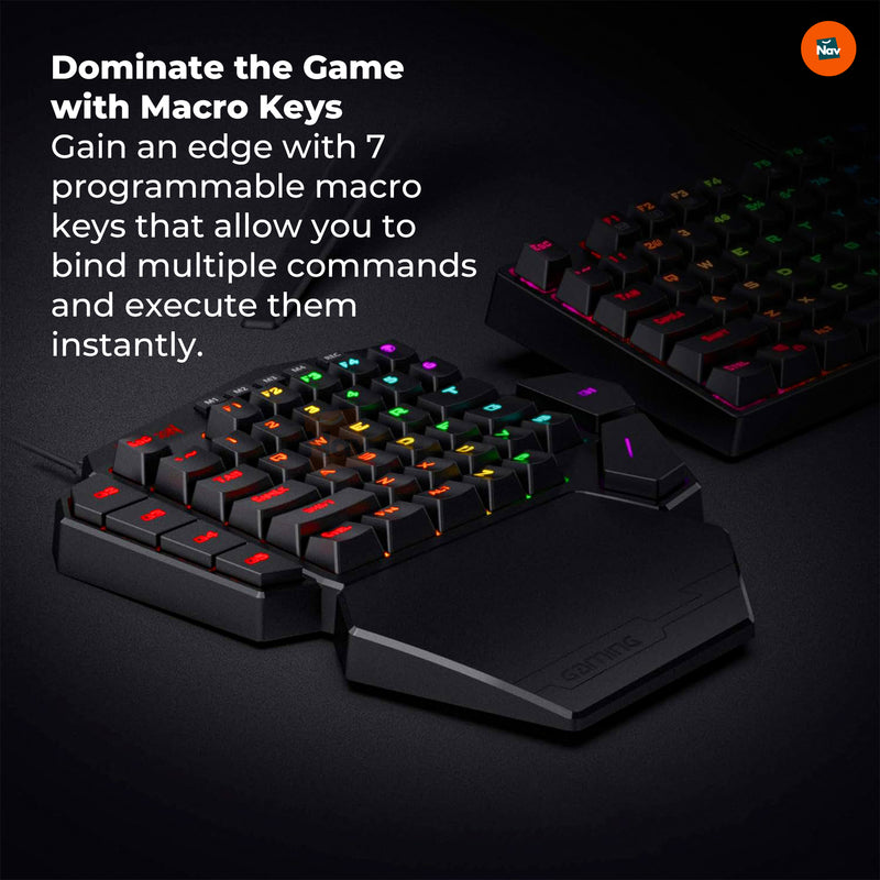 Compact gaming macro pad 