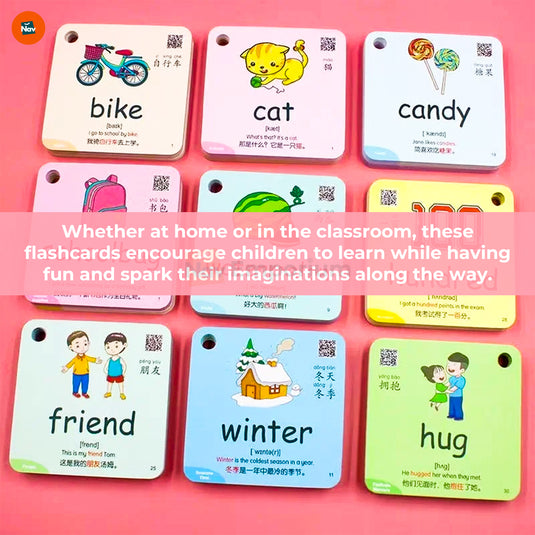 Animal flashcards for toddlers' learning 