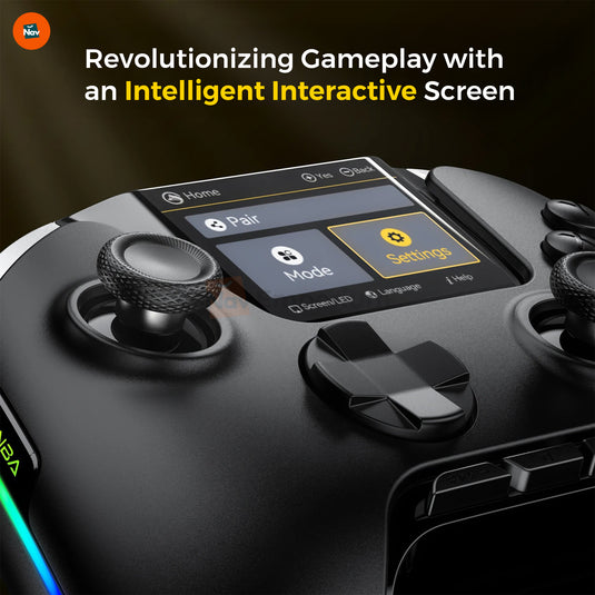 Controller with built-in smart screen 