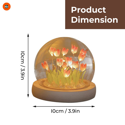Elegant Floral Table Lamp 