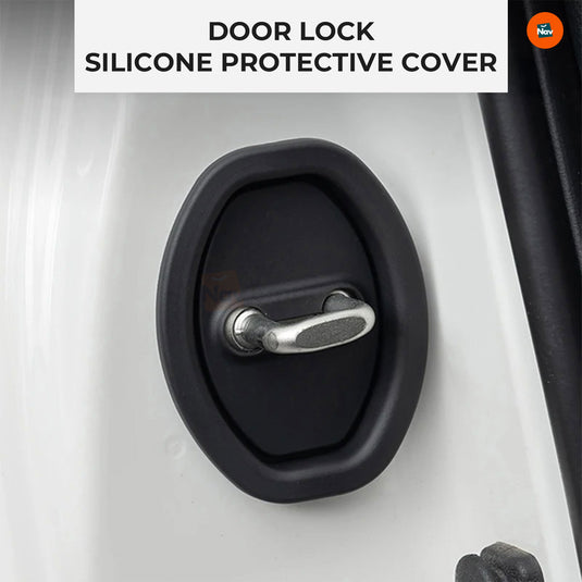 Anti-scratch door lock guard  