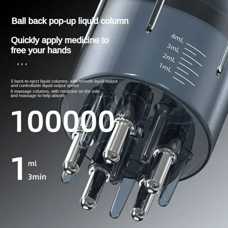 Precision scalp applicator