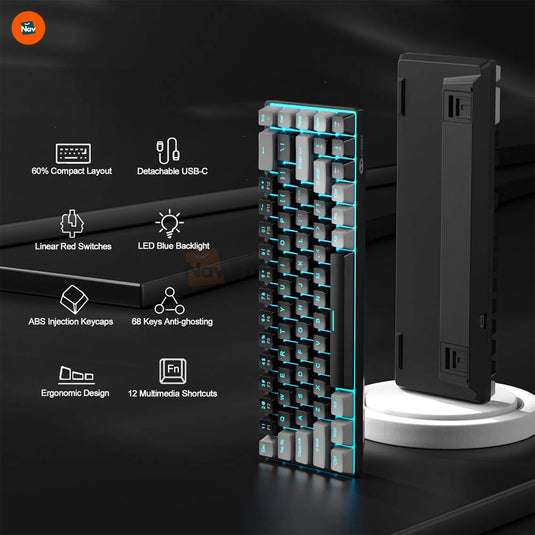  Hall Effect keyboard color variant showcase