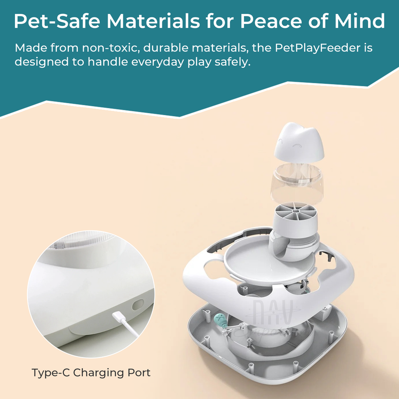 Pet play feeder toy 6