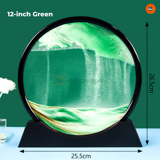 Dynamic sandscape hourglass 2