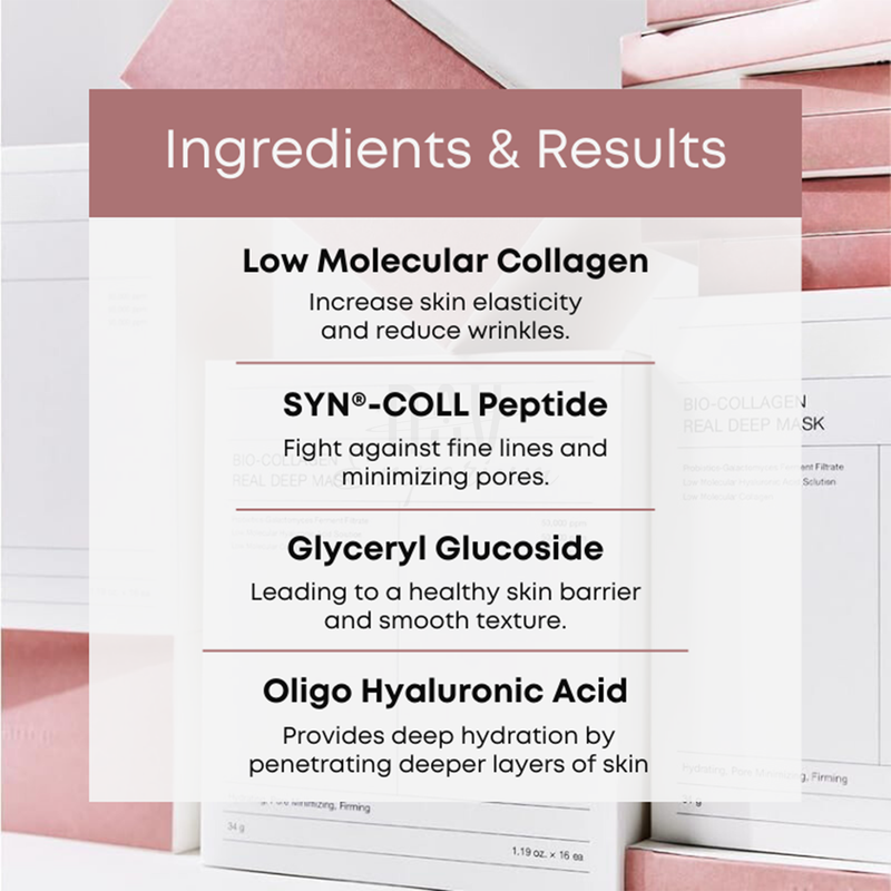 Bio-collagen Timeless Face Mask