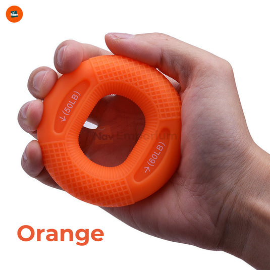 Portable hand exercise kit for on-the-go training. 
