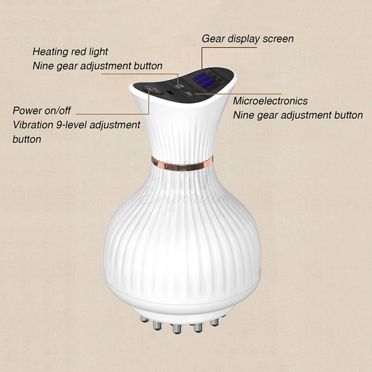 4-in-1 Heat Therapy Vibration Air Massager for Ultimate Pain Relief
