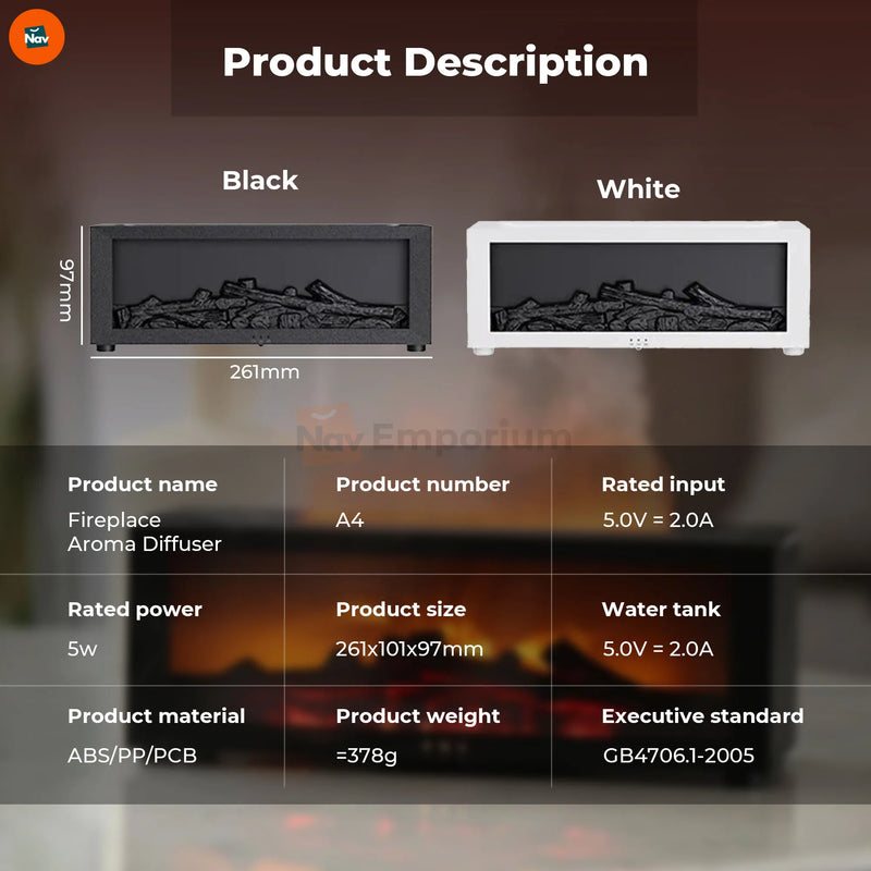  Flame diffuser variant colors and finishes shown