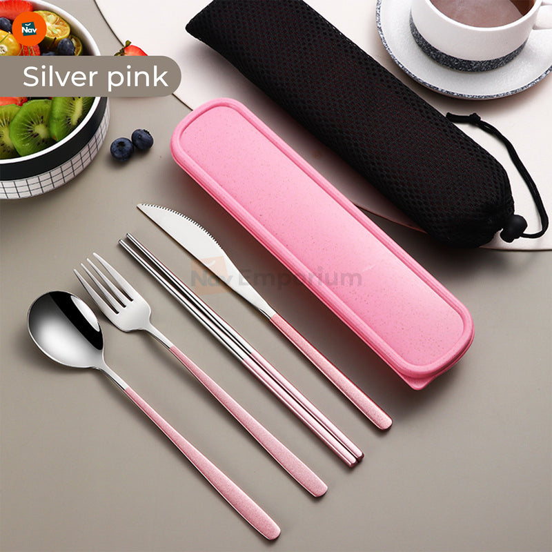 Hygienic Travel Case for Eco Cutlery  
