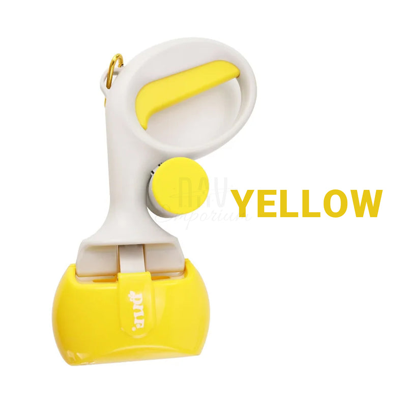 Pet Waste Removal Tool Yellow