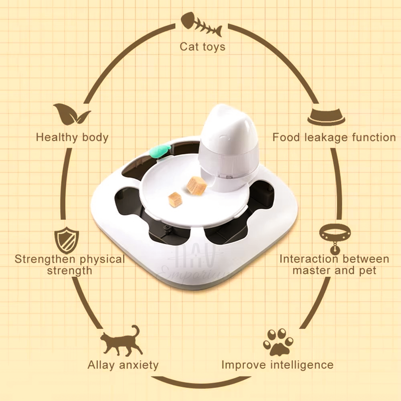 Pet play feeder toy 7