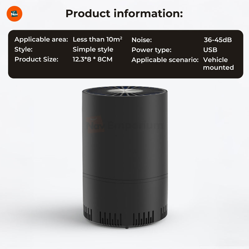 Air Purifier with LED Indicator Lights  2