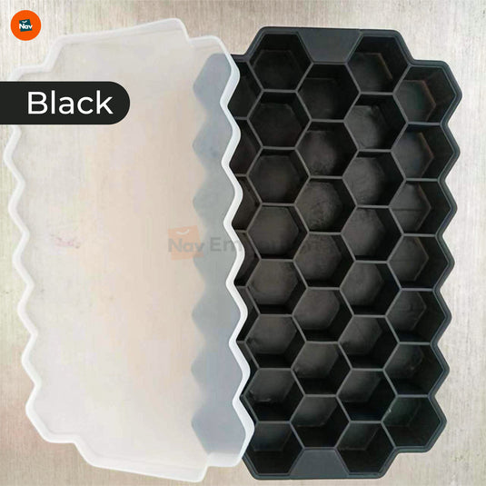 Colorful silicone ice trays 