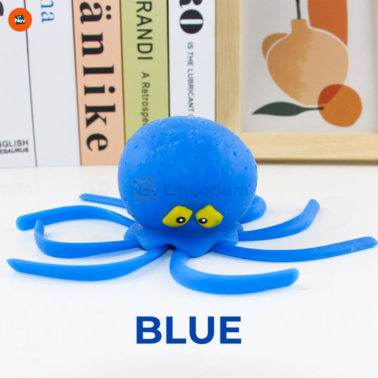 Colorful Bath Time Octopus Figures 