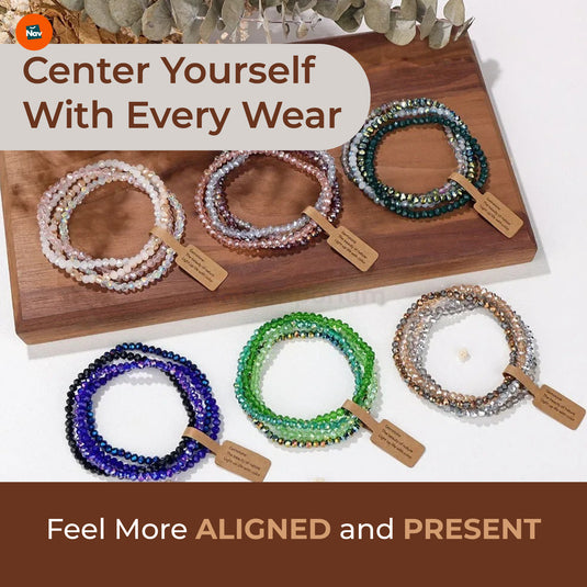 Handmade Bohemian Bead Bracelet 
