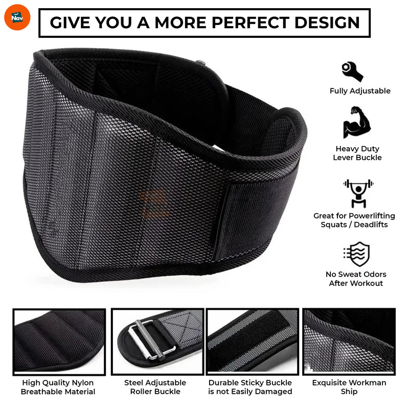 Weightlifting belt for squats prevents pain