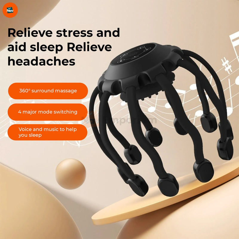 Benefit image tangle‑free detangling with head massager 