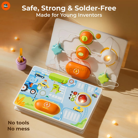  STEM electronics kit kids boosts curiosity and creativity