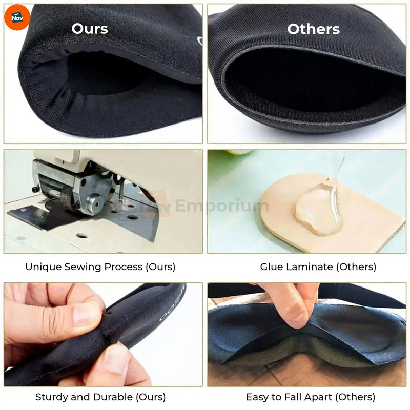 Feature image blackout eye mask adjustable secure strap 