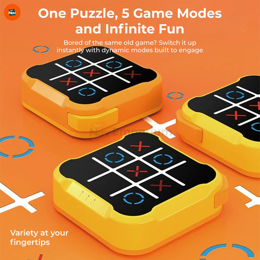  Feature image showing adaptive AI tic tac toe game mode