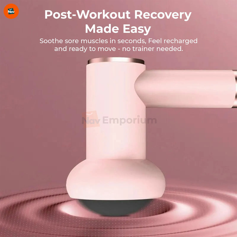 Feature image massage gun five versatile heads
