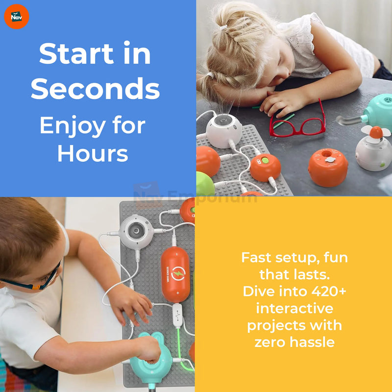  STEM kit for kids with 420+ unique projects