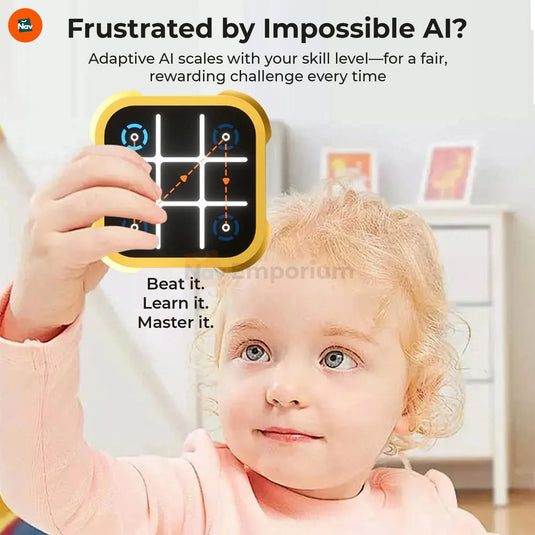 Feature image displaying five modes handheld puzzle game