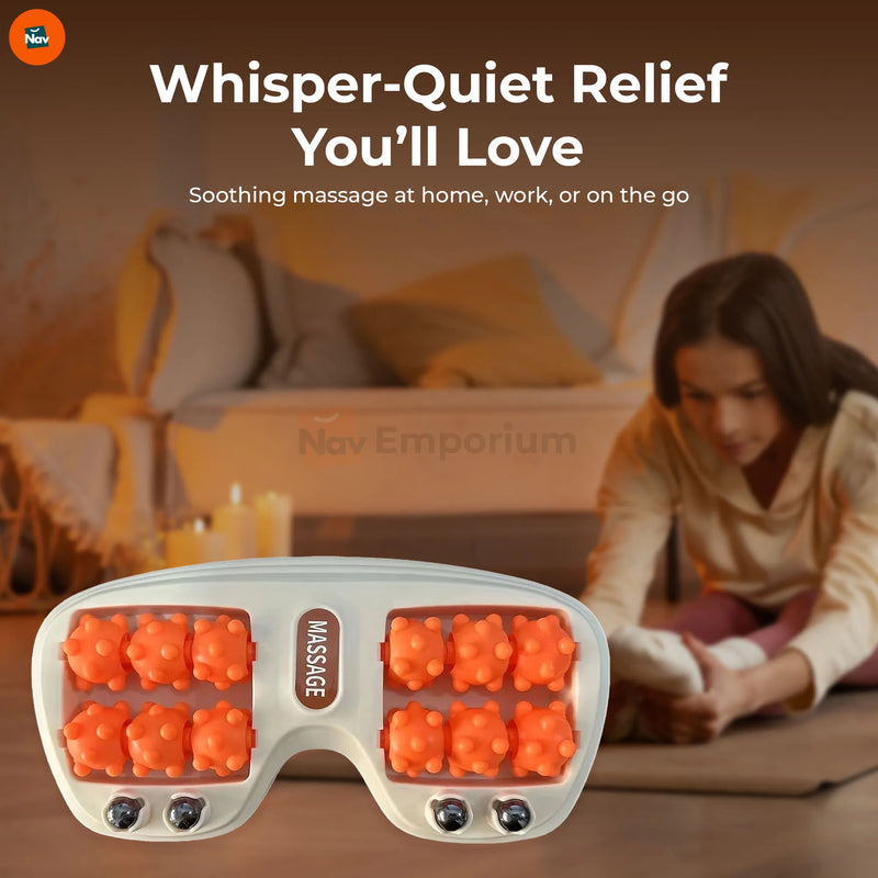 Benefit image 2 illustrating heel relief foot massager 