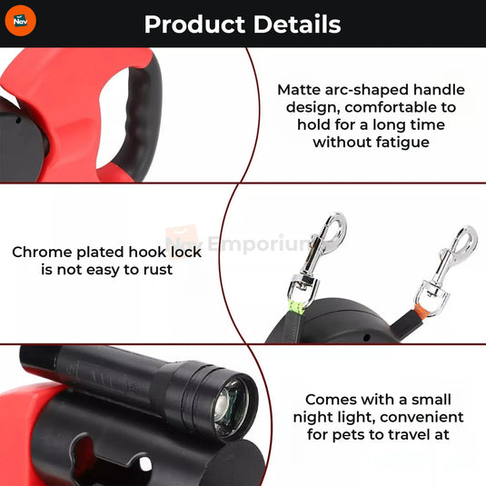 Dual Beam LED-Leine