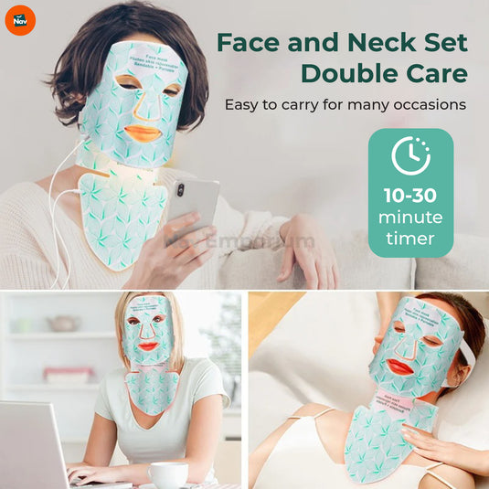 Anti-aging LED face mask 