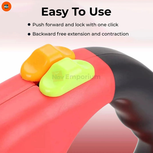 Feature image shows built‑in LED dog leash light 
