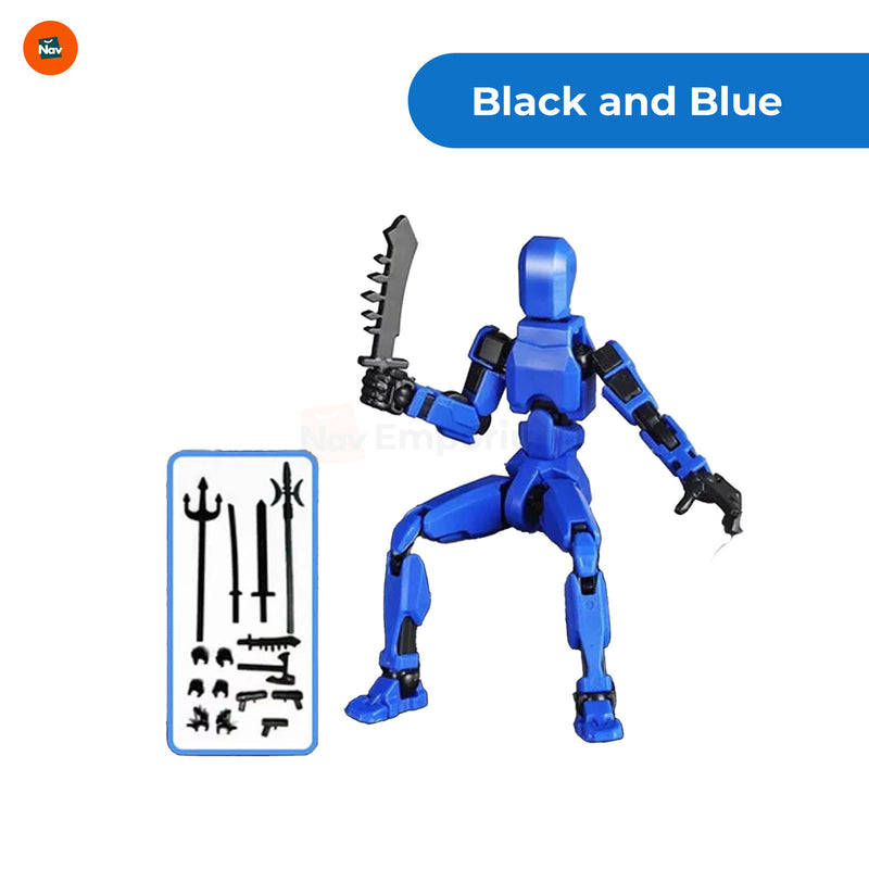 FlexiBot 13 Action Figure Close-up  2