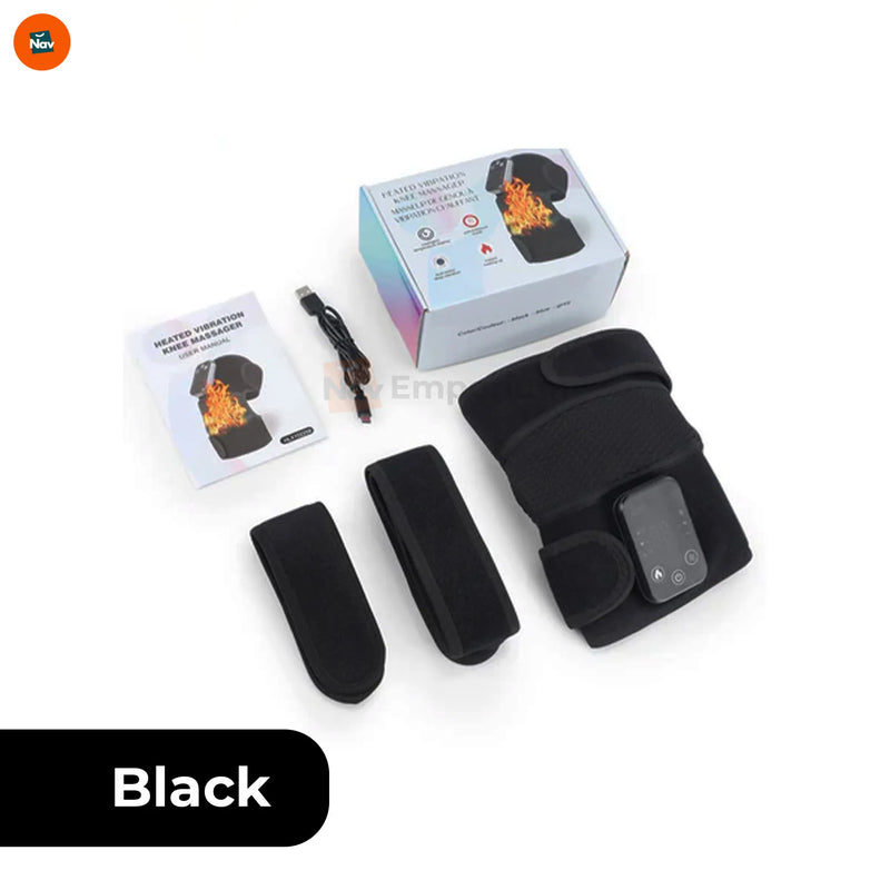 Cordless heated knee brace  