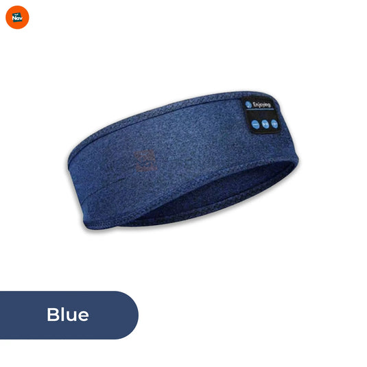  Bluetooth headband headphones highlighting built-in controls and battery-1