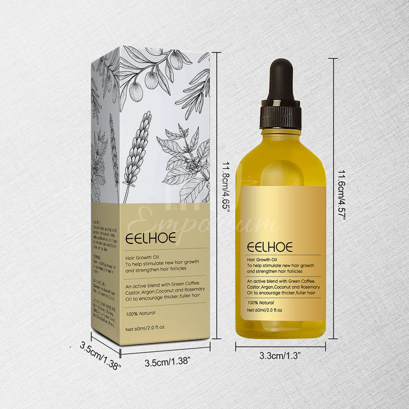 Applying GlowTress™ to scalp